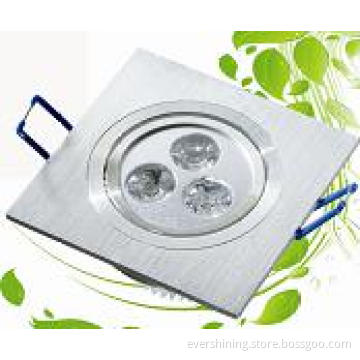 DC12V,3w ceiling led square home lighting fixtures with CE,ROHS